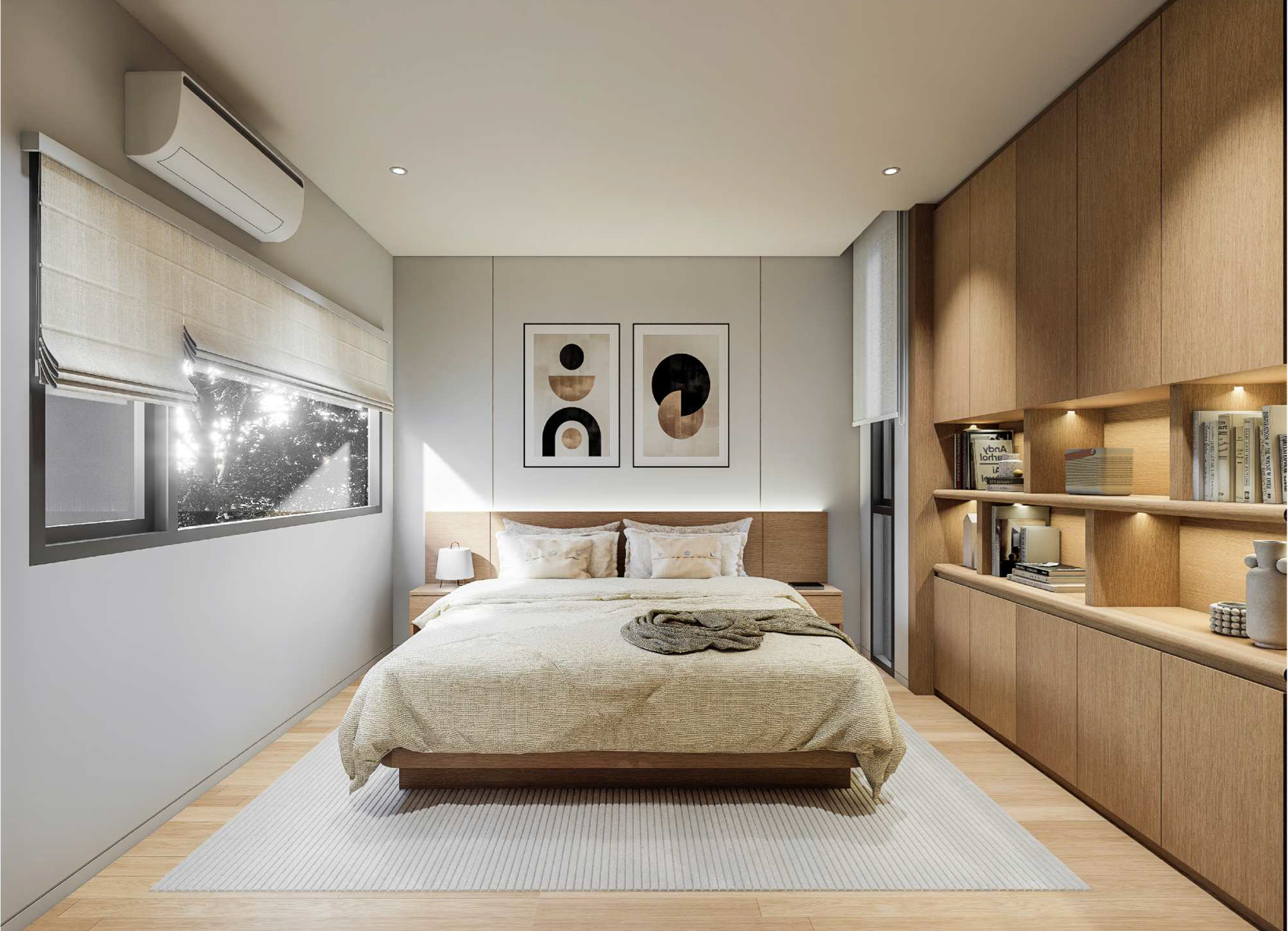 ภาพห้องนอนหลัก